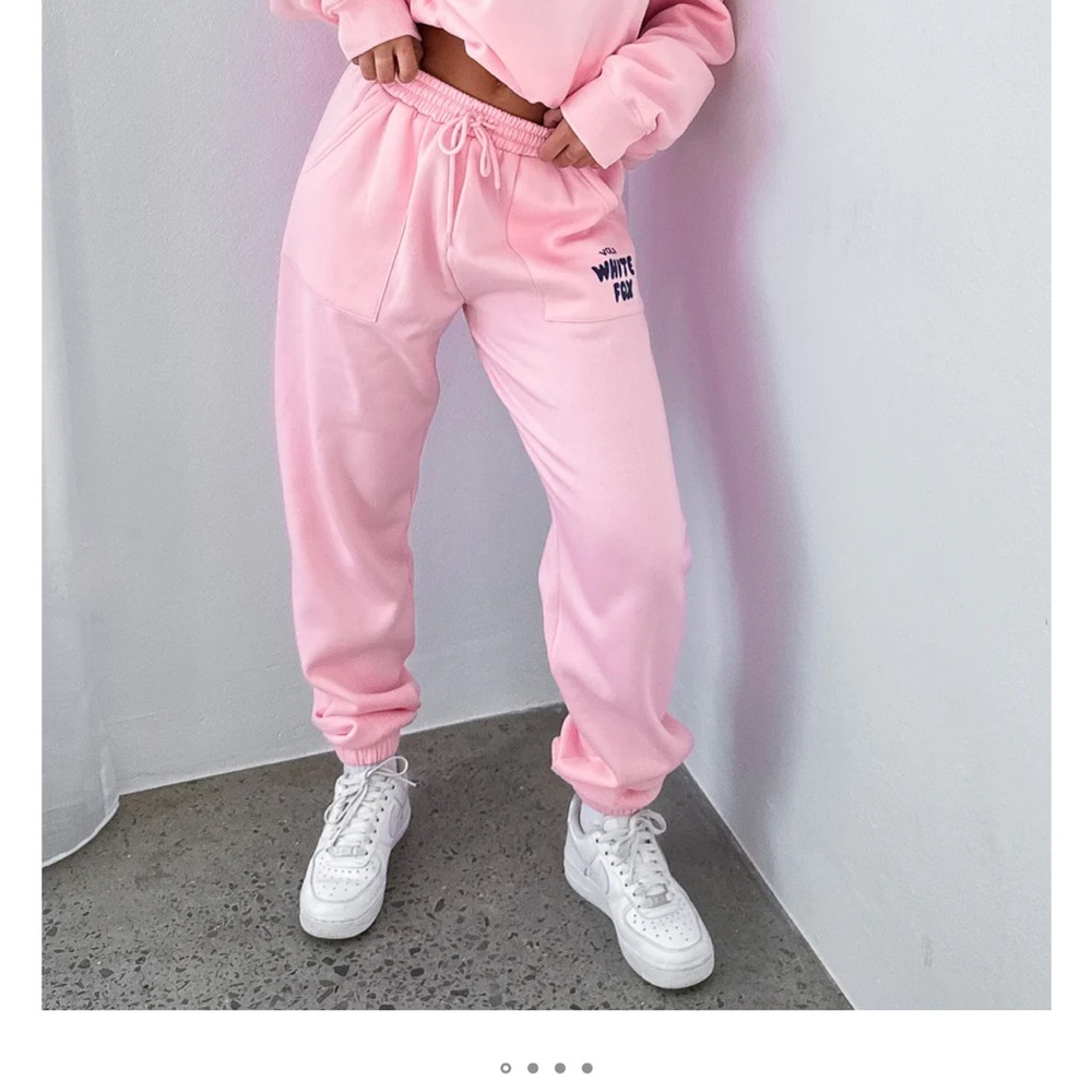 White Fox Boutique Pink Sweatpants Volume 3